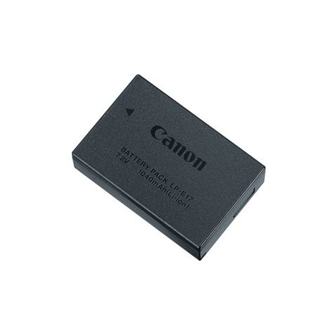Canon | LP-E17 | Battery Lithium Ion - 1040 mAh | Designed For EOS 200D Mark II, 250D, 750D, 760D, 77D, 8000D, 800D, 850D, 9000D